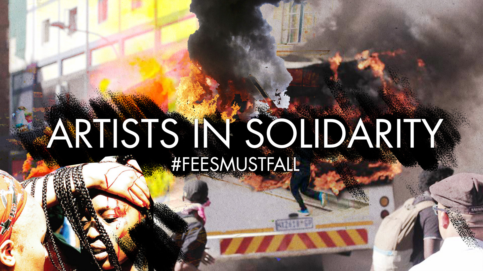 Artists in solidarity with Fees Must Fall