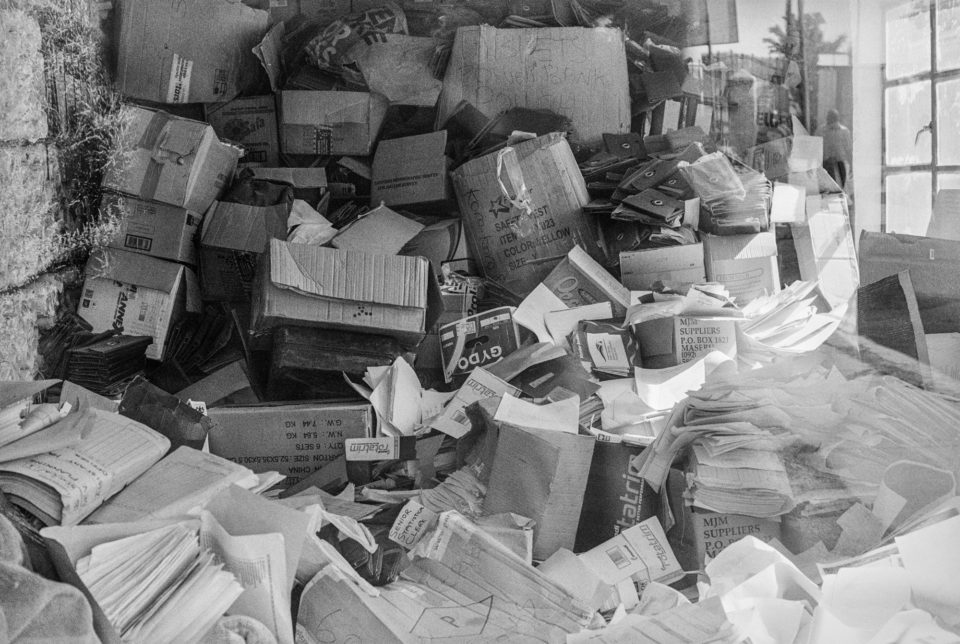 Ministry of Social Development storeroom, central business district, Maseru