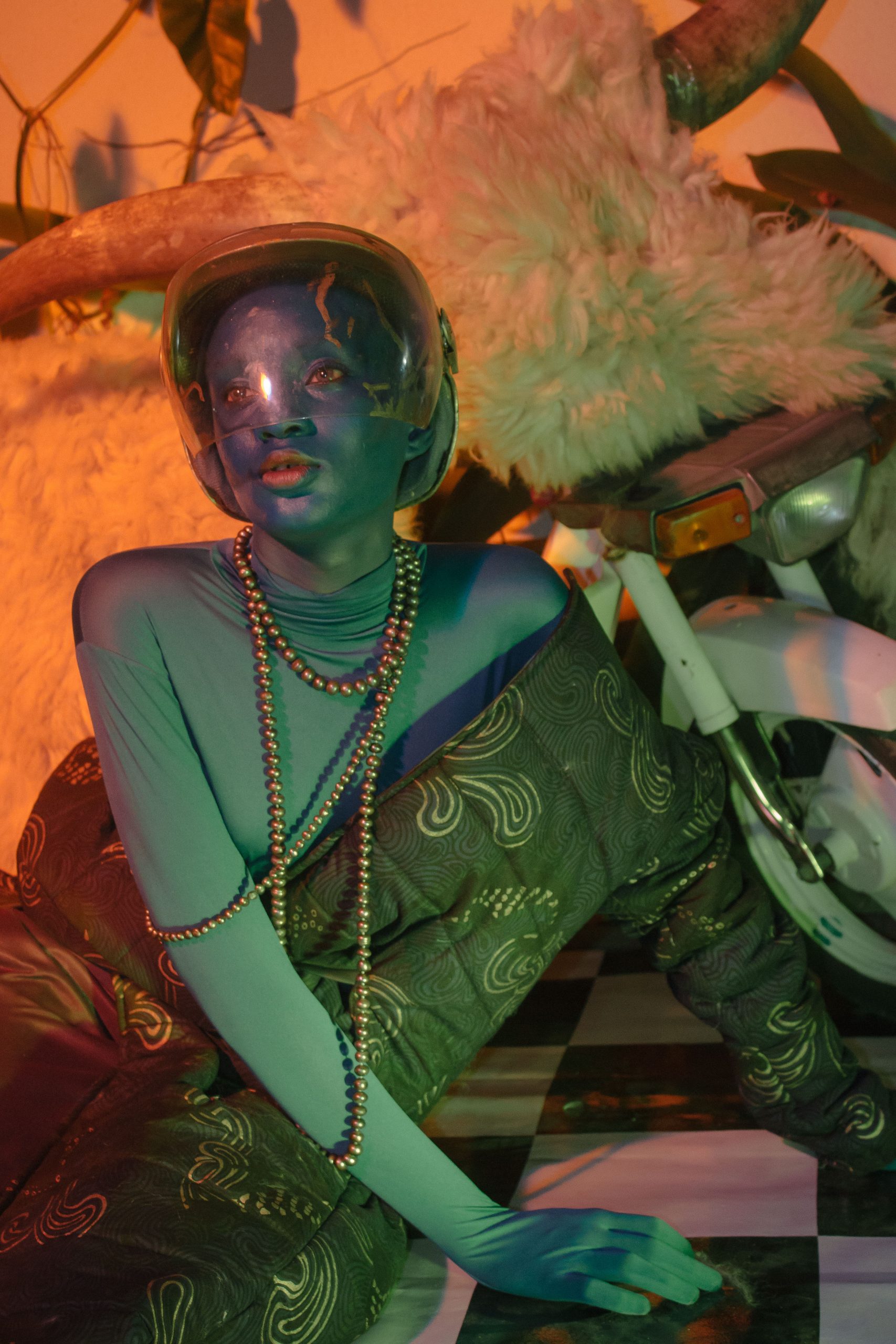 An Afro Futurist fashion film for Vlisco x AWCA