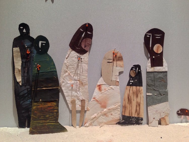 Kamila Bassioni – The Illustrator and collage artist conveying feelings of suffering with her cardboard characters