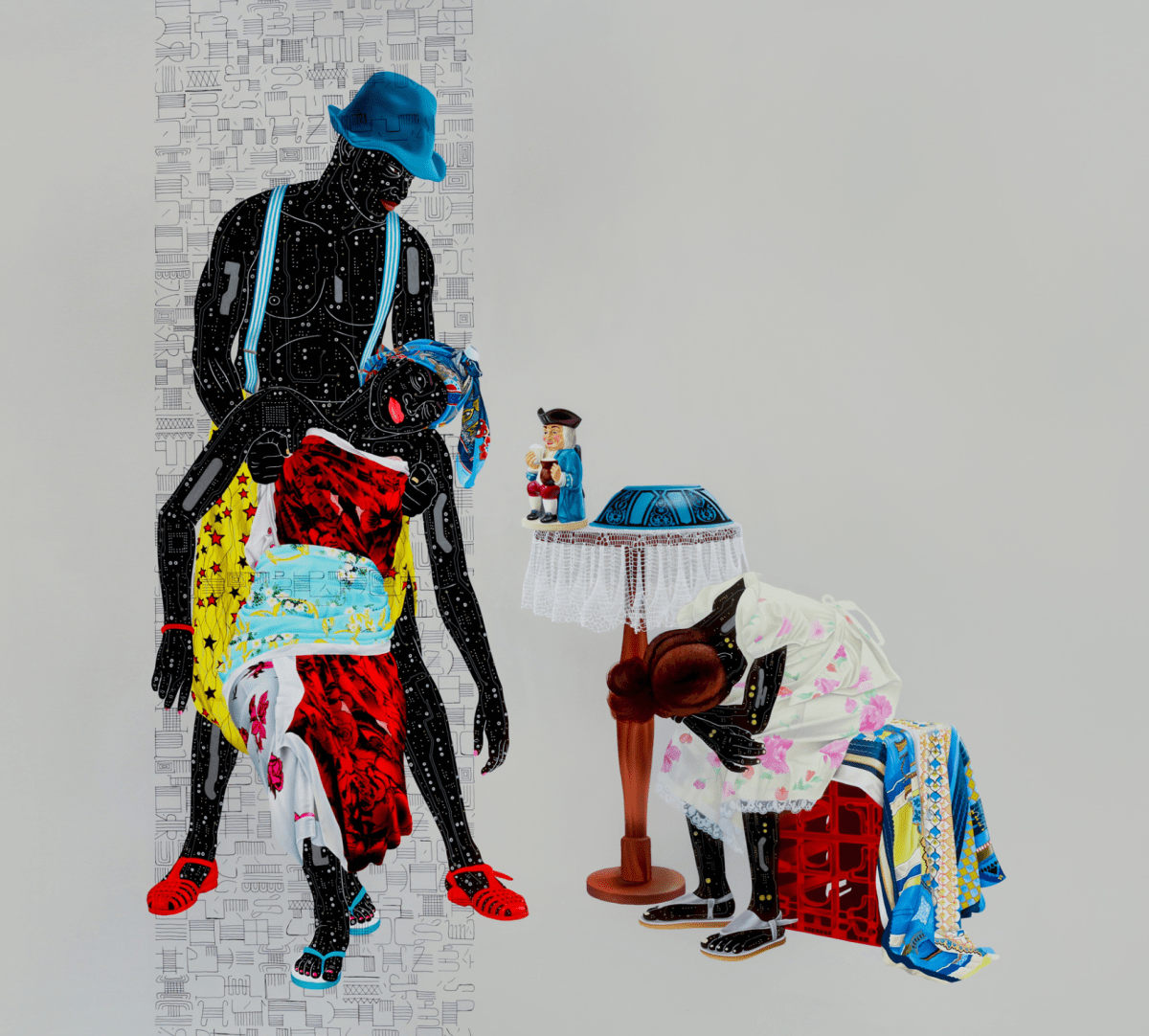 Artist Eddy Kamuanga Ilunga on negotiating the relationship between the past and present